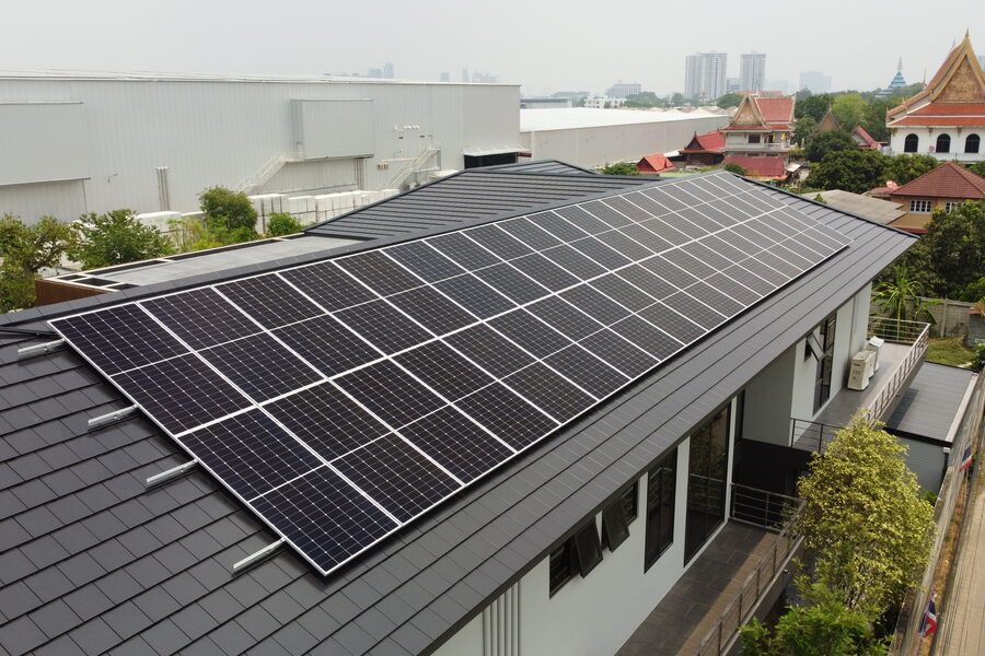 Residential Solar — Villa Bangkok